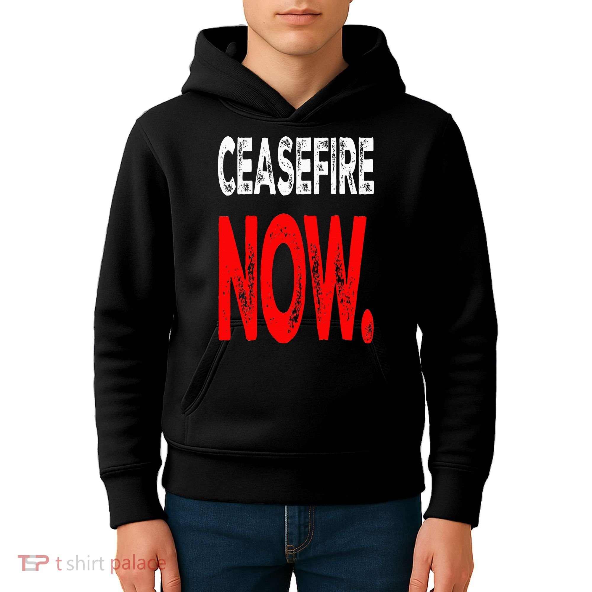 Ceasefire NOW Kids Hoodie