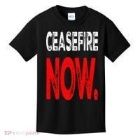 Ceasefire NOW Kids T-Shirt thumb 0