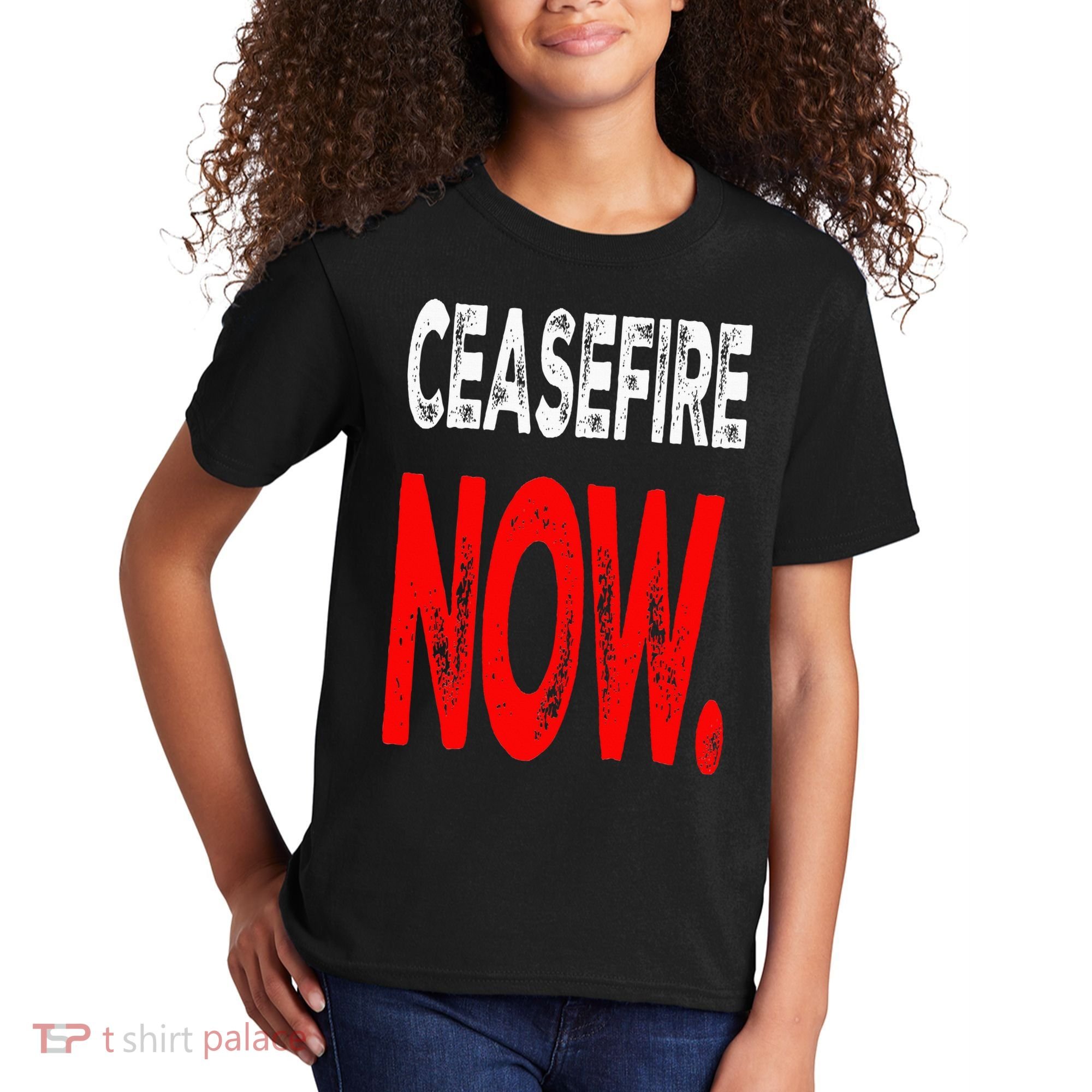 Ceasefire NOW Kids T-Shirt