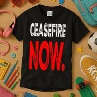 Ceasefire NOW Kids T-Shirt thumb 3