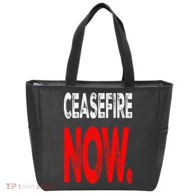 Ceasefire NOW Tote Bag