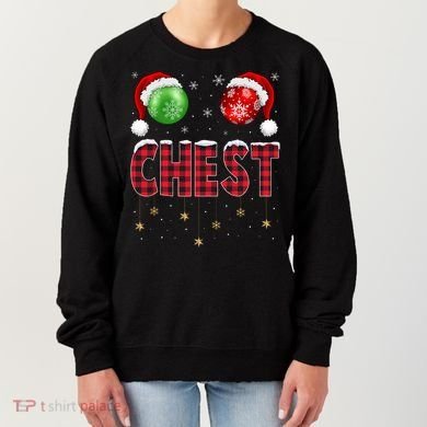 Chest Nuts Christmas Matching Couple Chestnuts Gift Women's Sweatshirt