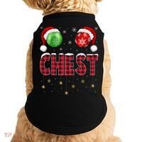 Chest Nuts Christmas Matching Couple Chestnuts Gift Doggie Tank thumb 0