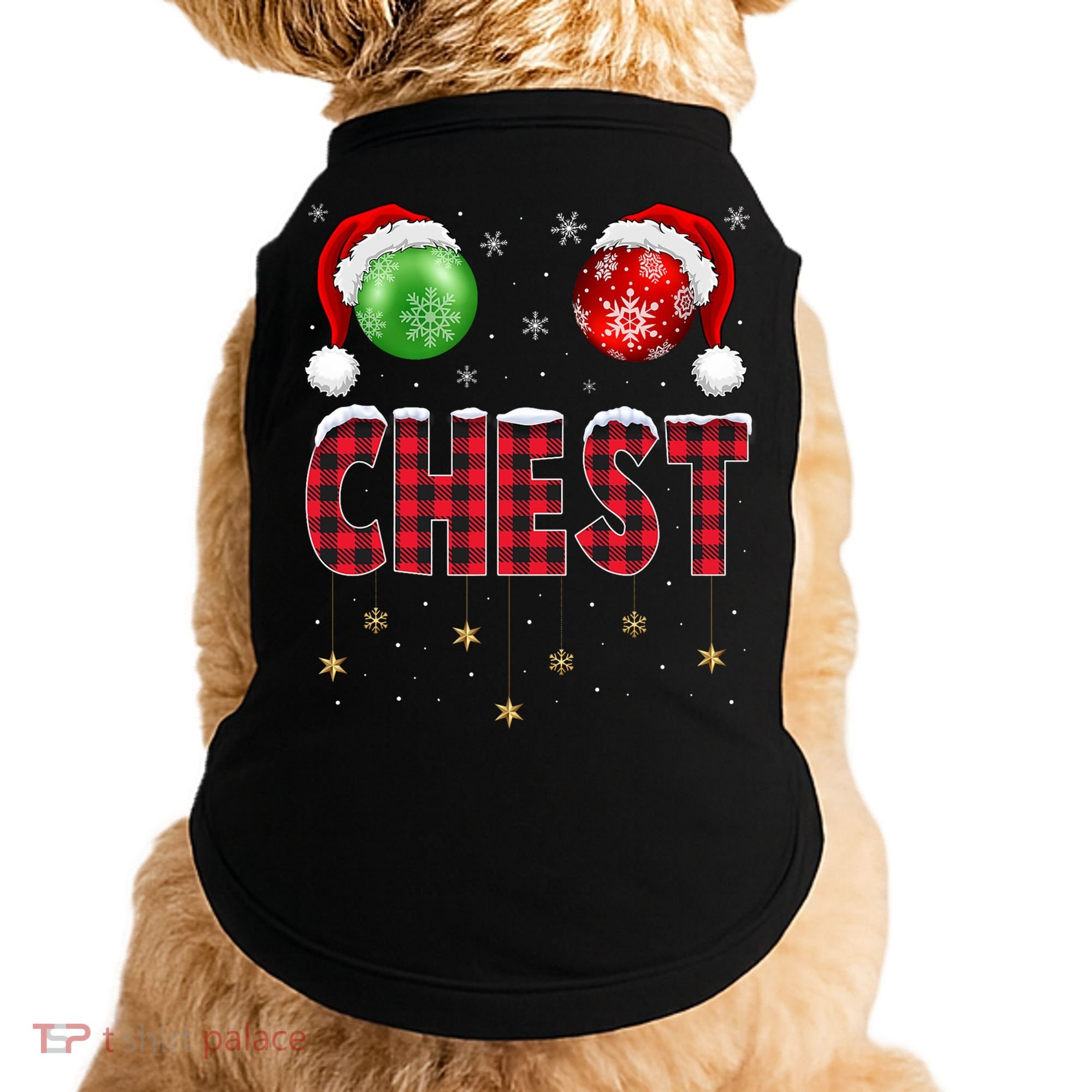Chest Nuts Christmas Matching Couple Chestnuts Gift Doggie Tank