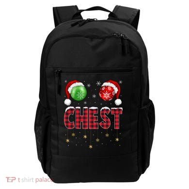 Chest Nuts Christmas Matching Couple Chestnuts Gift Backpack