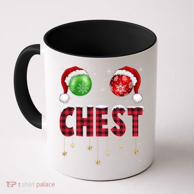 Chest Nuts Christmas Matching Couple Chestnuts Gift Coffee Mug