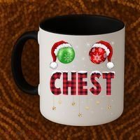 Chest Nuts Christmas Matching Couple Chestnuts Gift Coffee Mug thumb 2