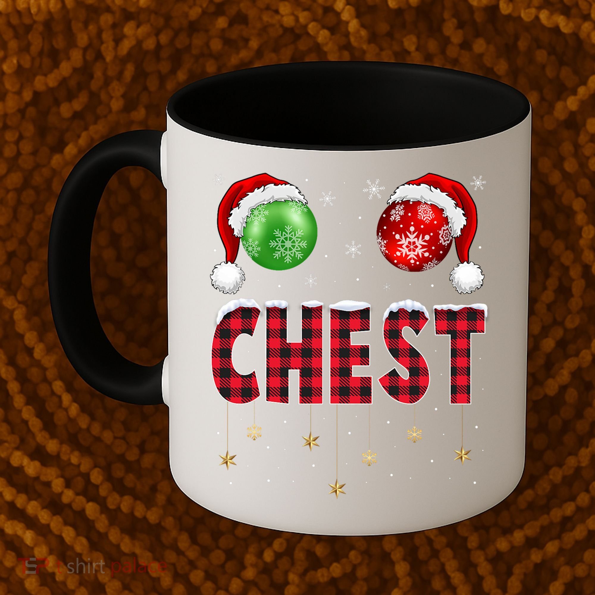 Chest Nuts Christmas Matching Couple Chestnuts Gift Coffee Mug
