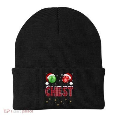 Chest Nuts Christmas Matching Couple Chestnuts Gift Beanie