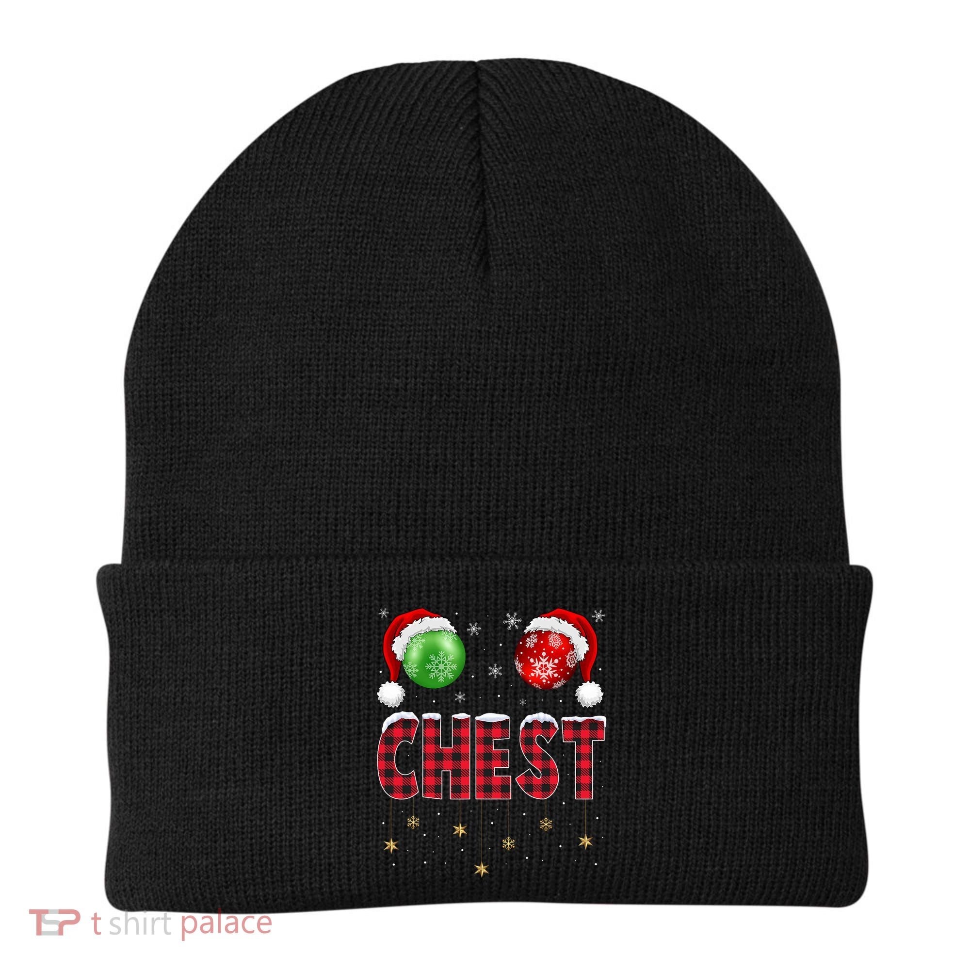 Chest Nuts Christmas Matching Couple Chestnuts Gift Beanie