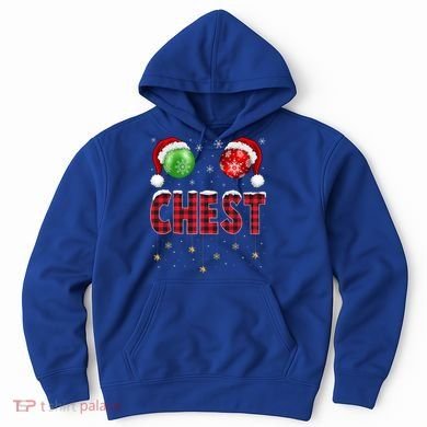 Chest Nuts Christmas Matching Couple Chestnuts Gift Hoodie