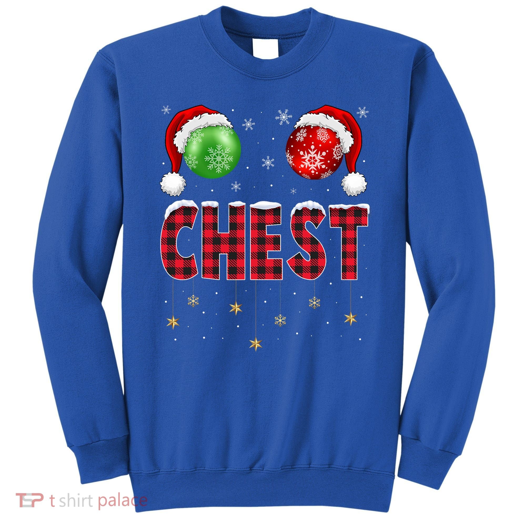 Chest Nuts Christmas Matching Couple Chestnuts Gift Sweatshirt