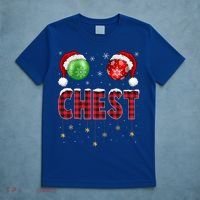 Chest Nuts Christmas Matching Couple Chestnuts Gift T-Shirt thumb 5
