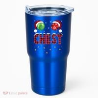 Chest Nuts Christmas Matching Couple Chestnuts Gift Tumbler thumb 0