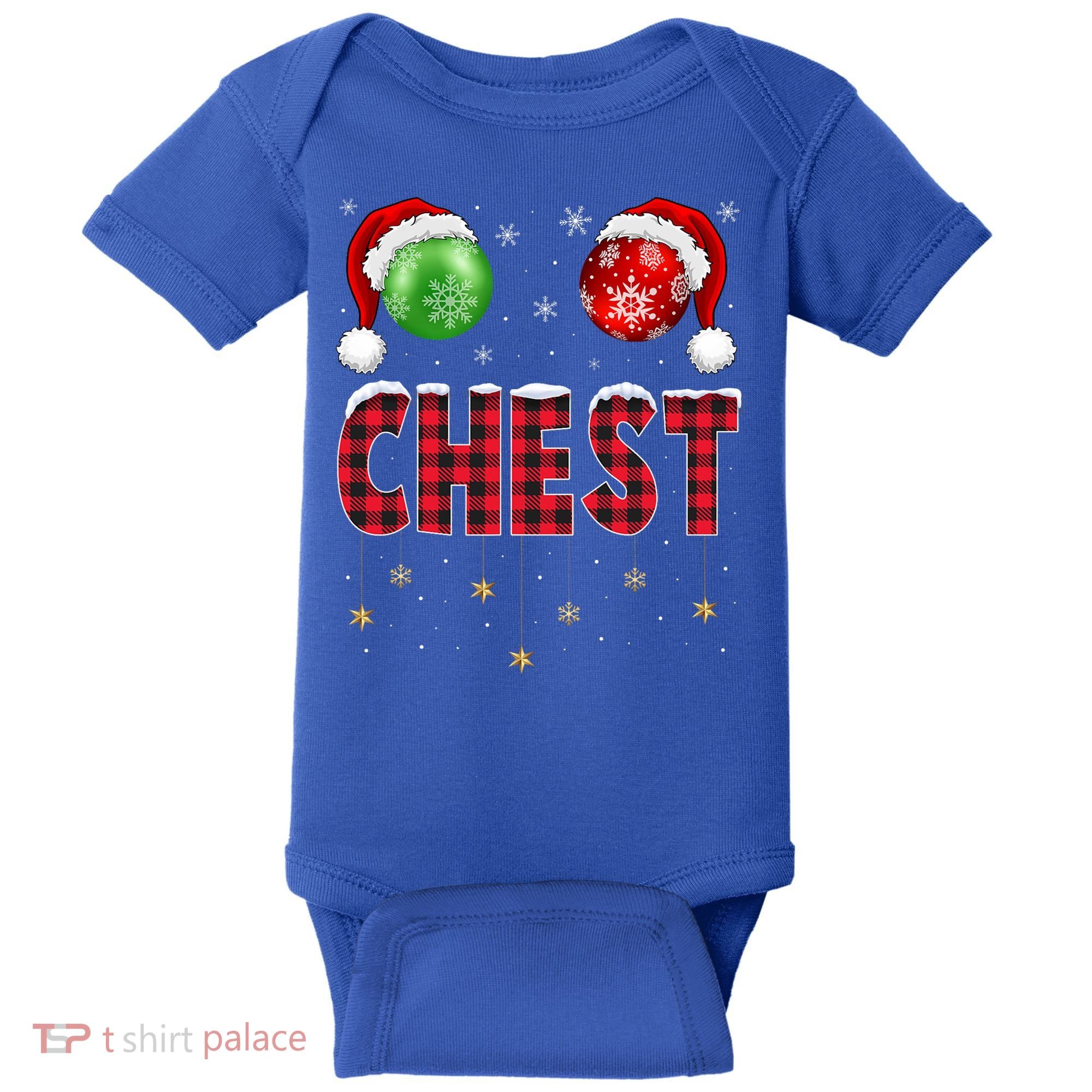Chest Nuts Christmas Matching Couple Chestnuts Gift Baby Bodysuit