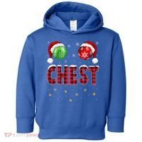 Chest Nuts Christmas Matching Couple Chestnuts Gift Toddler Hoodie thumb 0