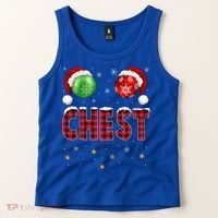 Chest Nuts Christmas Matching Couple Chestnuts Gift Tank Top thumb 2