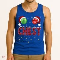 Chest Nuts Christmas Matching Couple Chestnuts Gift Tank Top thumb 3