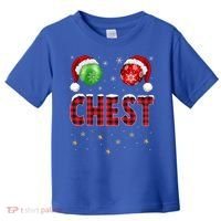 Chest Nuts Christmas Matching Couple Chestnuts Gift Toddler T-Shirt thumb 0