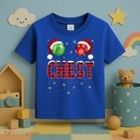 Chest Nuts Christmas Matching Couple Chestnuts Gift Toddler T-Shirt thumb 3