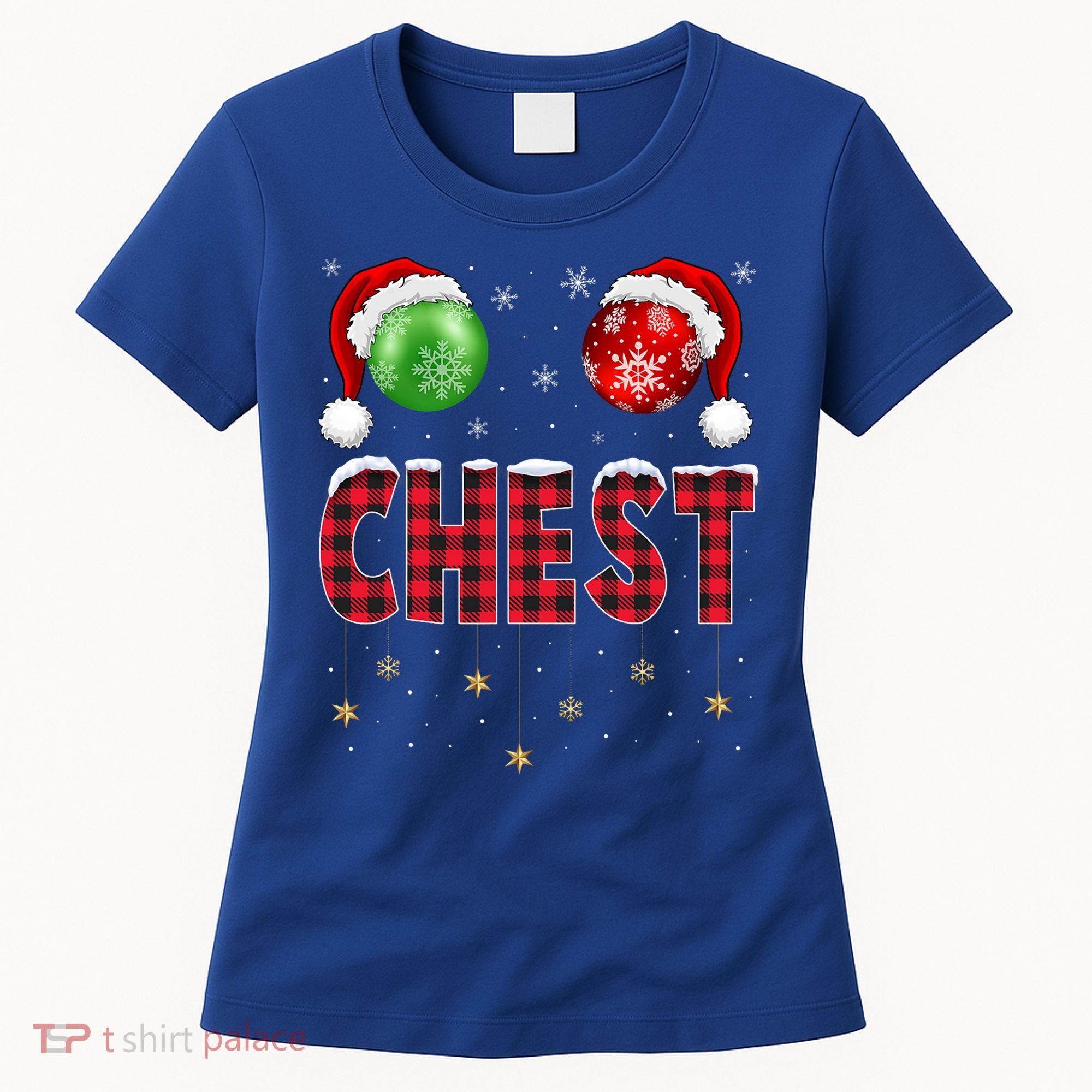 Chest Nuts Christmas Matching Couple Chestnuts Gift Women's T-Shirt