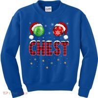 Chest Nuts Christmas Matching Couple Chestnuts Gift Kids Sweatshirt thumb 0