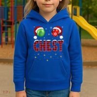 Chest Nuts Christmas Matching Couple Chestnuts Gift Kids Hoodie thumb 3