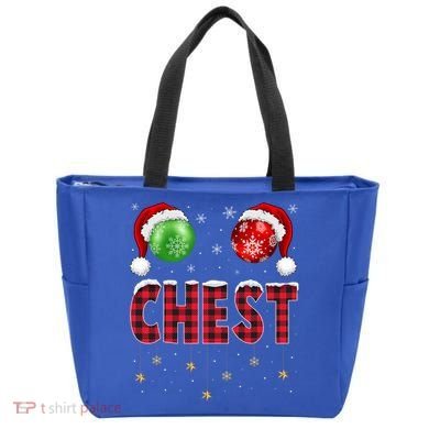 Chest Nuts Christmas Matching Couple Chestnuts Gift Tote Bag