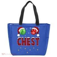 Chest Nuts Christmas Matching Couple Chestnuts Gift Tote Bag thumb 0