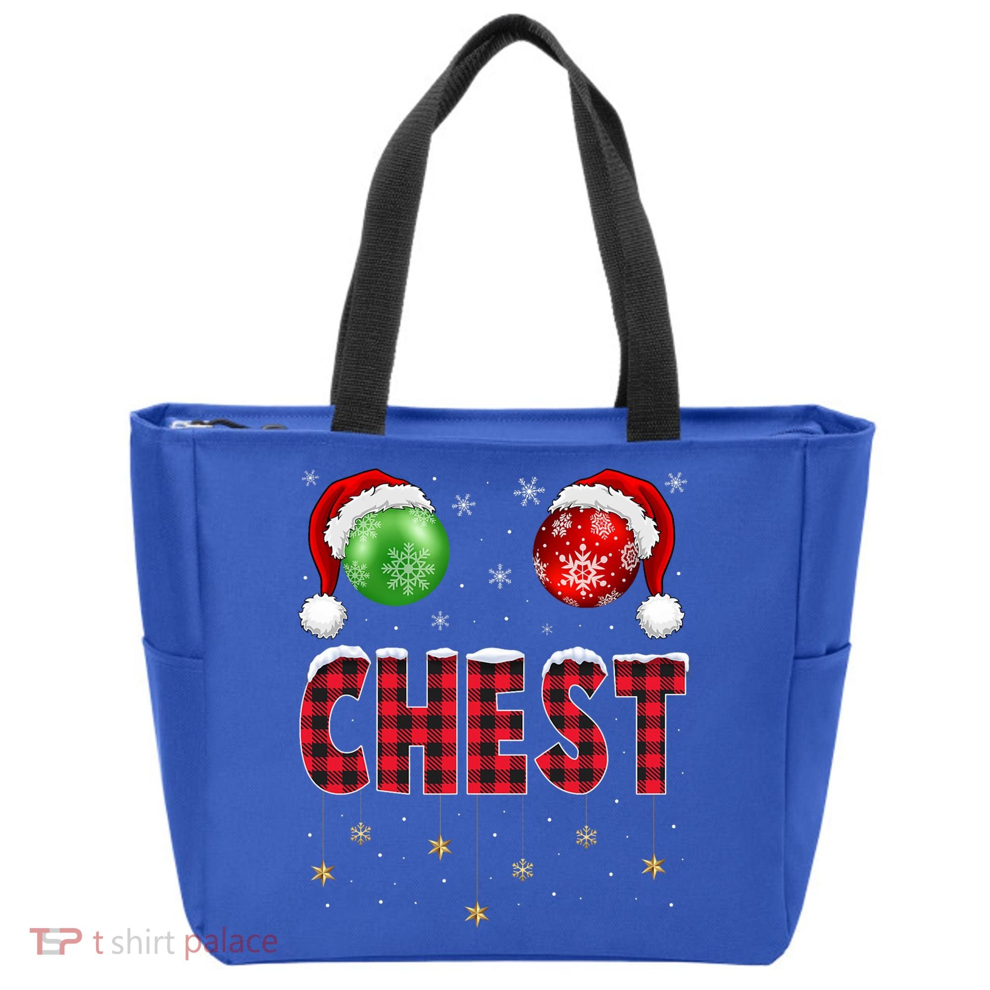Chest Nuts Christmas Matching Couple Chestnuts Gift Tote Bag