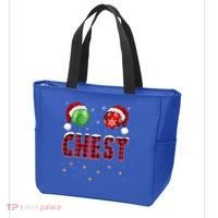 Chest Nuts Christmas Matching Couple Chestnuts Gift Tote Bag thumb 3