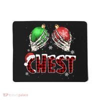Chest Nuts Christmas Chestnuts Xmas Couple Matching Costume Mousepad thumb 0