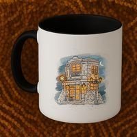 Cafe Night Coffee Mug thumb 2
