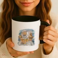 Cafe Night Coffee Mug thumb 3