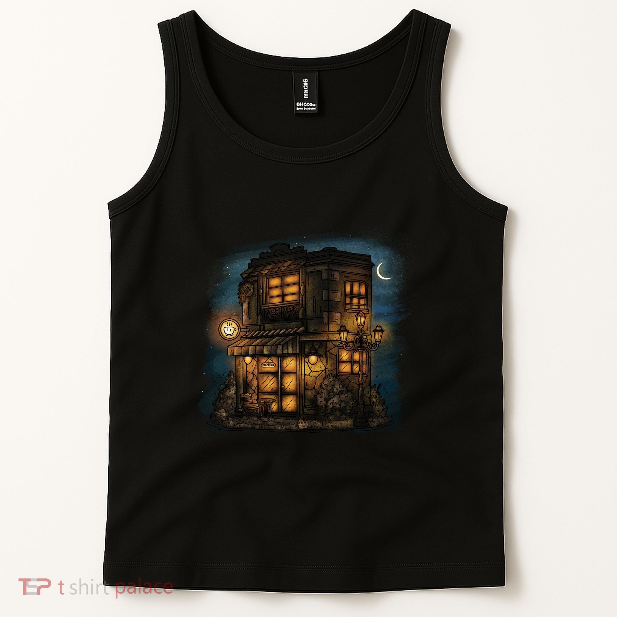 Cafe Night Tank Top