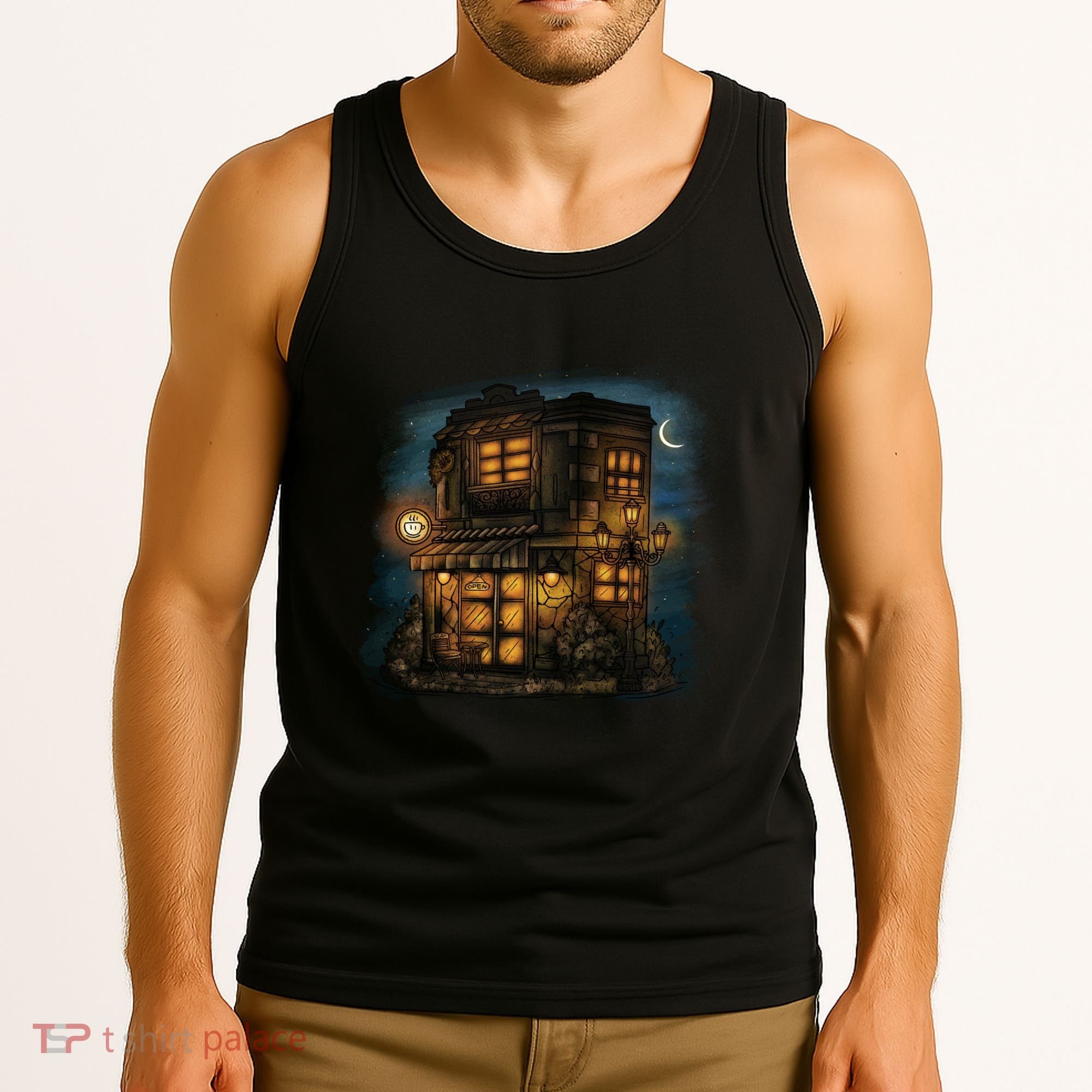Cafe Night Tank Top