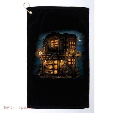 Cafe Night Golf Towel