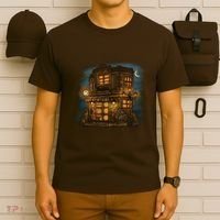 Cafe Night T-Shirt thumb 6