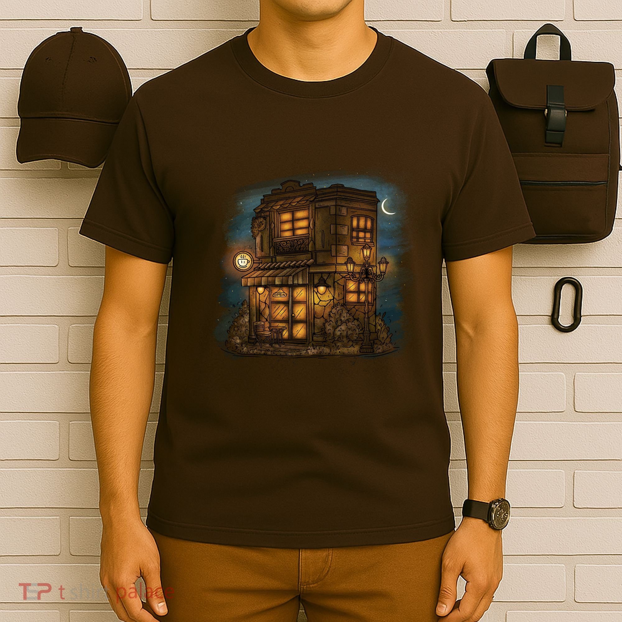 Cafe Night T-Shirt