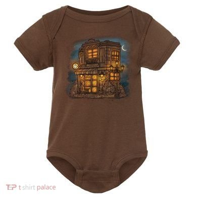 Cafe Night Baby Bodysuit