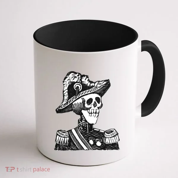 Calaca Naval Capitan Cool Gift Mexico Skeleton Style Gift Coffee Mug