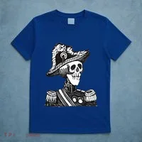 Calaca Naval Capitan Cool Gift Mexico Skeleton Style Gift T-Shirt thumb 5