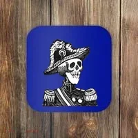 Calaca Naval Capitan Cool Gift Mexico Skeleton Style Gift Coaster thumb 0