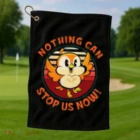 Chuuby Nothing Can Stop Us Now Golf Towel thumb 1