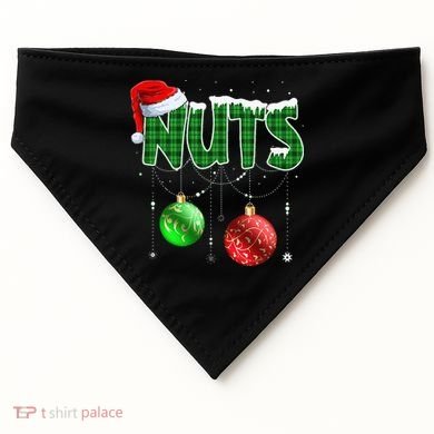 Chest Nuts Christmas Matching Couple Chestnuts USA-Made Doggie Bandana