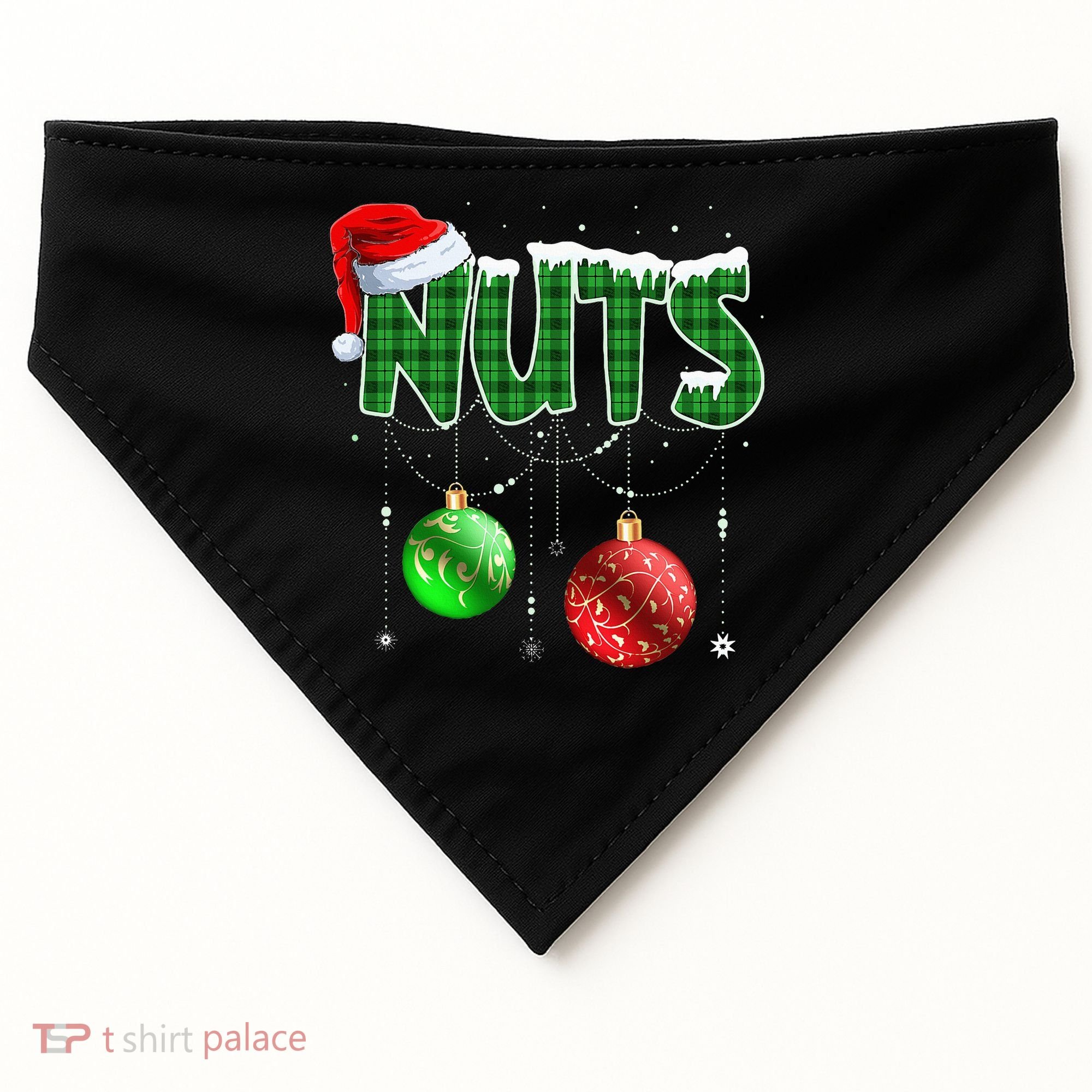 Chest Nuts Christmas Matching Couple Chestnuts USA-Made Doggie Bandana