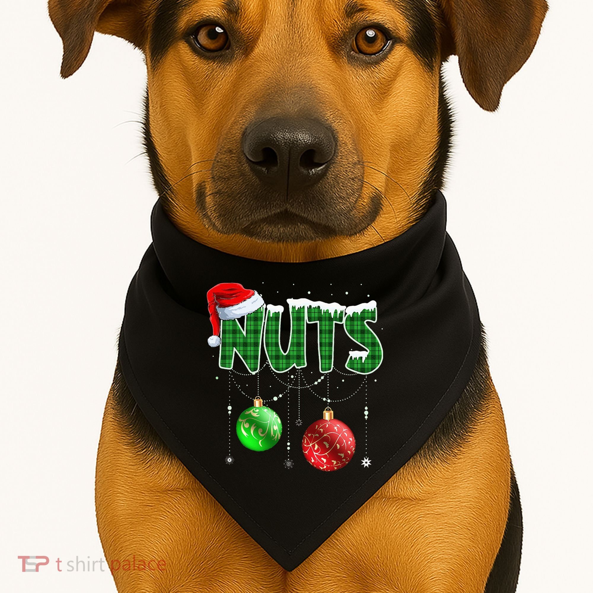 Chest Nuts Christmas Matching Couple Chestnuts USA-Made Doggie Bandana