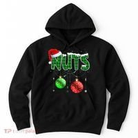 Chest Nuts Christmas Matching Couple Chestnuts Hoodie thumb 0