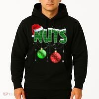 Chest Nuts Christmas Matching Couple Chestnuts Hoodie thumb 2