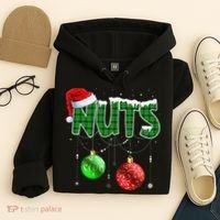Chest Nuts Christmas Matching Couple Chestnuts Hoodie thumb 4